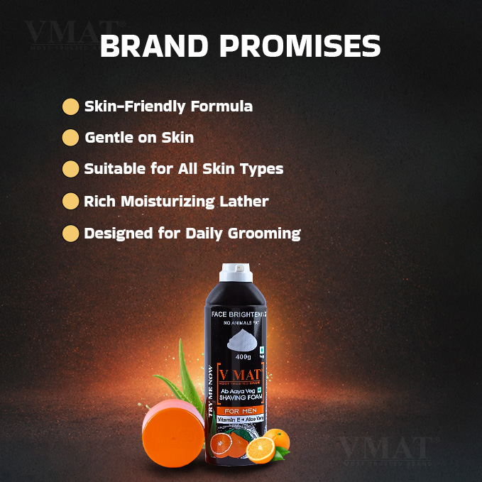 VMAT Shaving Foam Regular